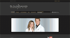 Desktop Screenshot of dralainsabourin.com